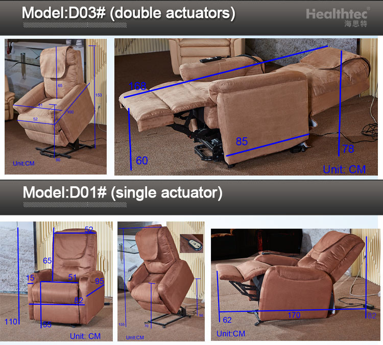 100% Okin Actuator Chair Lift Mechanism (D03)