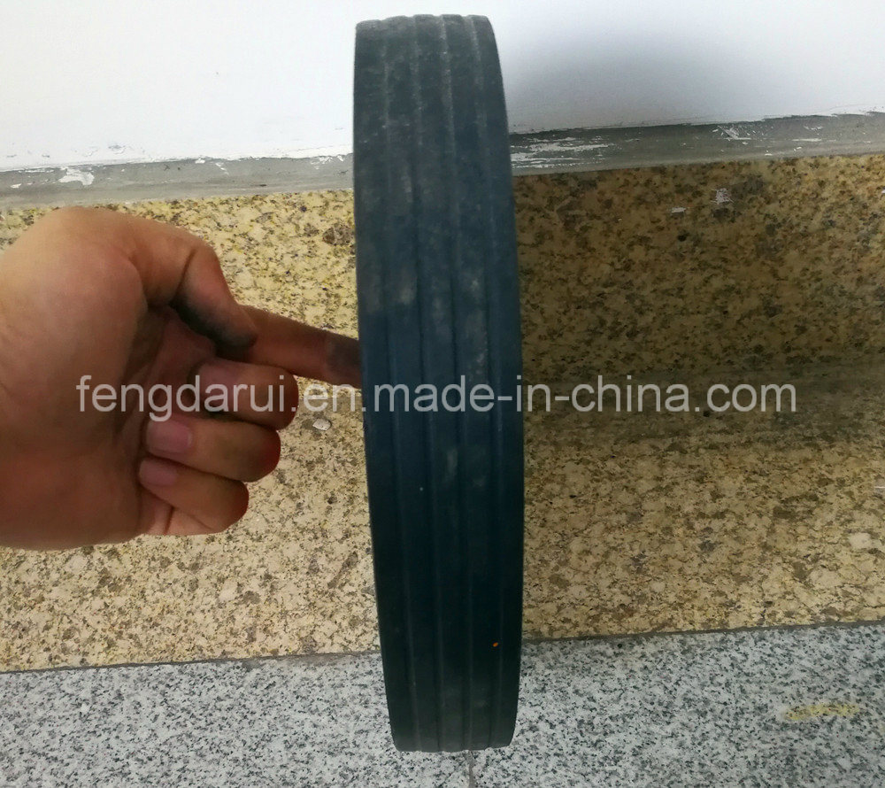 High Quality Rubber Solid Wheel (3.50-4) for Trolley/Wheelbarrow/Cart