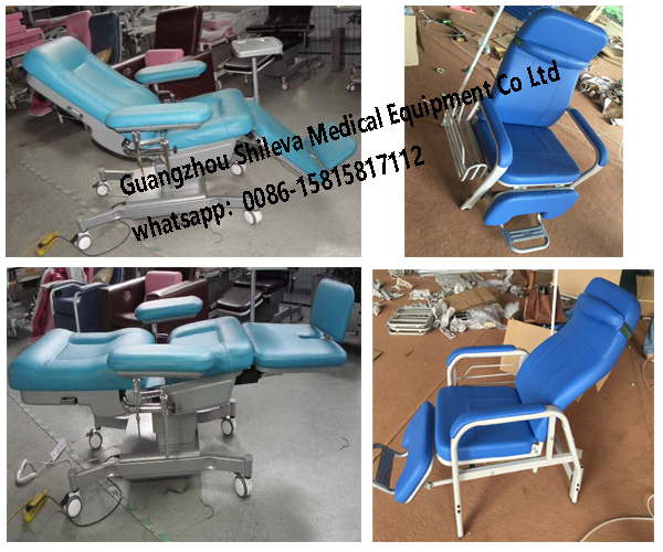 High Quality Hospital Convertible Chair Bed, Blood Donation Chair, Infusion Chair