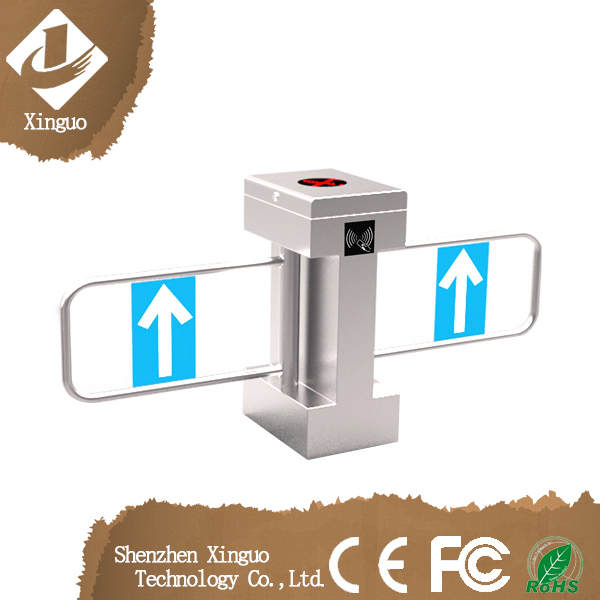 Double Mechanism Automatic Swing Gates for Access Control