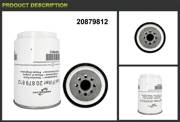 Spare Parts Spin-on Fuel Filter 20879812 for Volvo&Hino Trucks