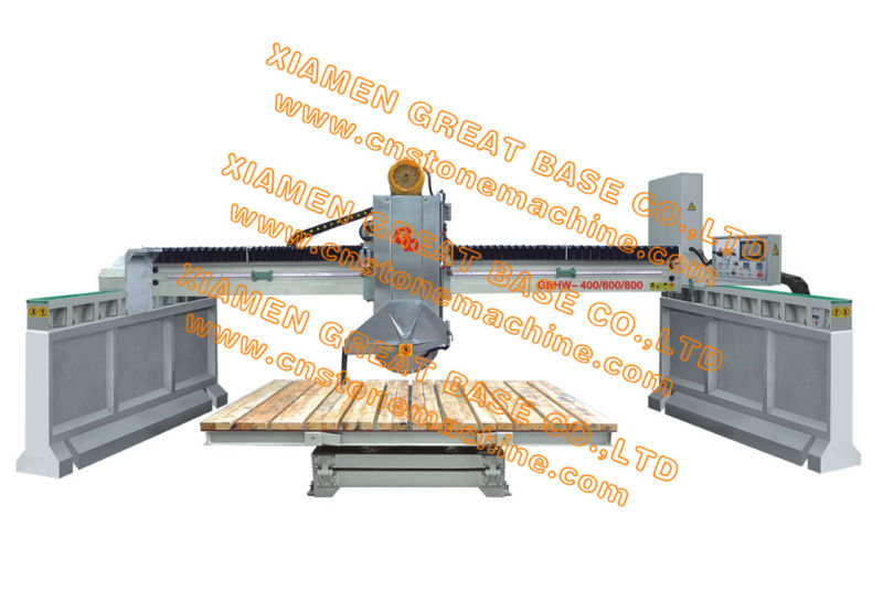 Auto Granite Marble Laser Cutting Machine Stone Bridge Saw