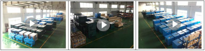 Oil Free Silent Electric Rotary Screw Air Compressor Made in China for Sale