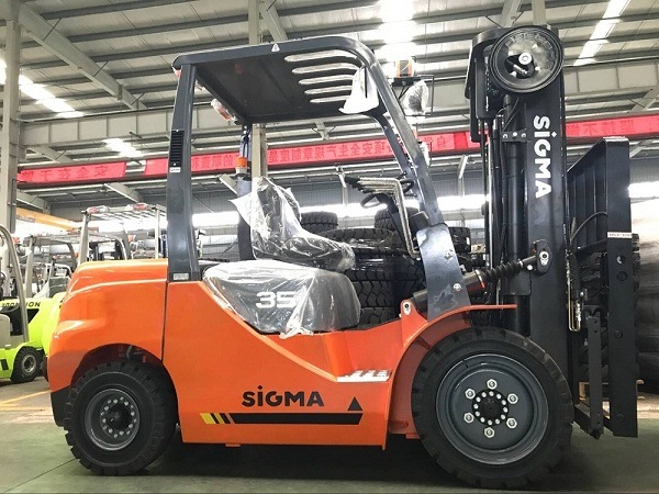 Empilhadeira Diesel 3.5 Ton Forklift with Solid Tyre