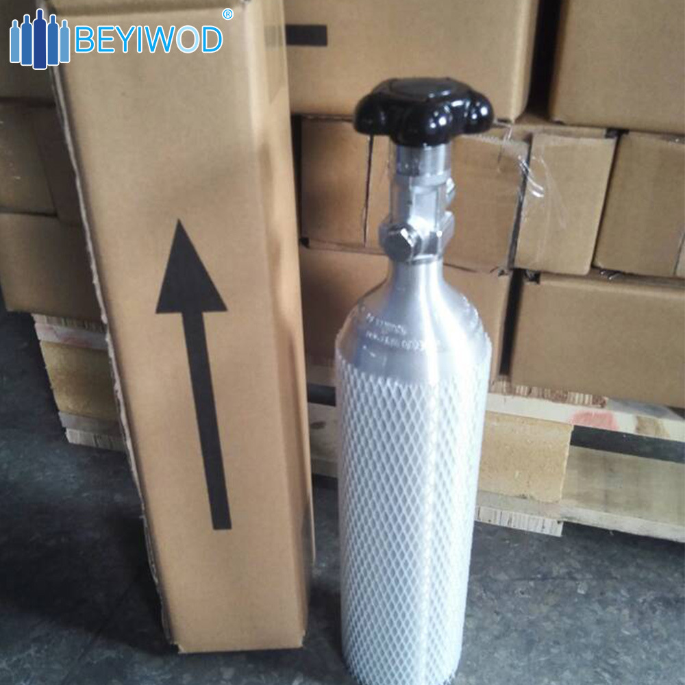 Mini Air Small Portable Aluminum Cylinder Oxygen Gas Cylinder