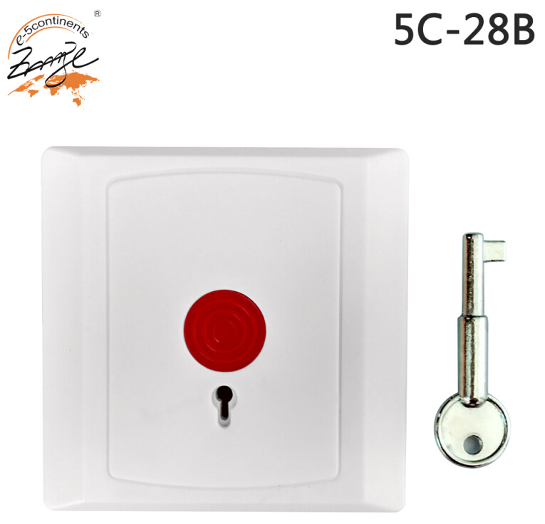 5C-28B panic button reset with key