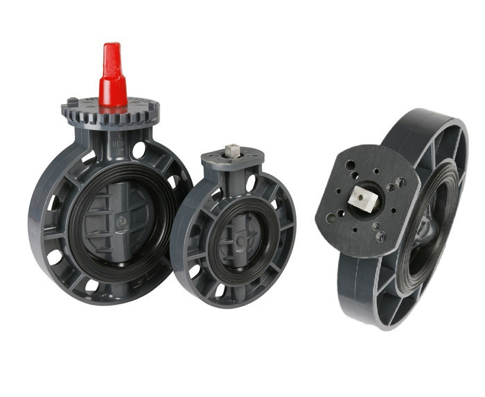 High Quality PVC Non Actuator Butterfly Valve 2