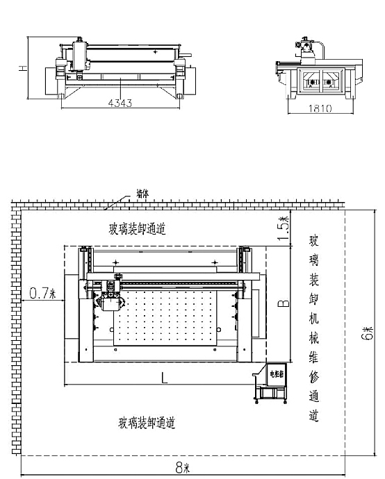 CNC 2512 Glass Engraving Machine