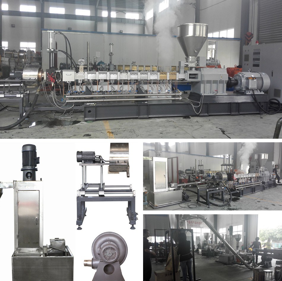 Water Ring Pelletizing Twin Screw Extruder Manufacturer for Granulating