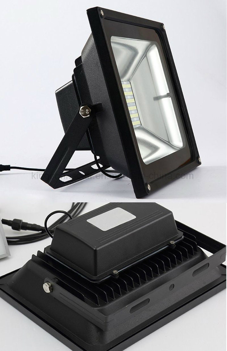 Solar Powered Lamp LED Flood Wall Street Light with 6V 10/20/30/50W/100W