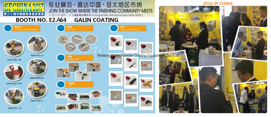 Manual Electrostatic Powder Coating/Spray/Lab/Box Feed Machine