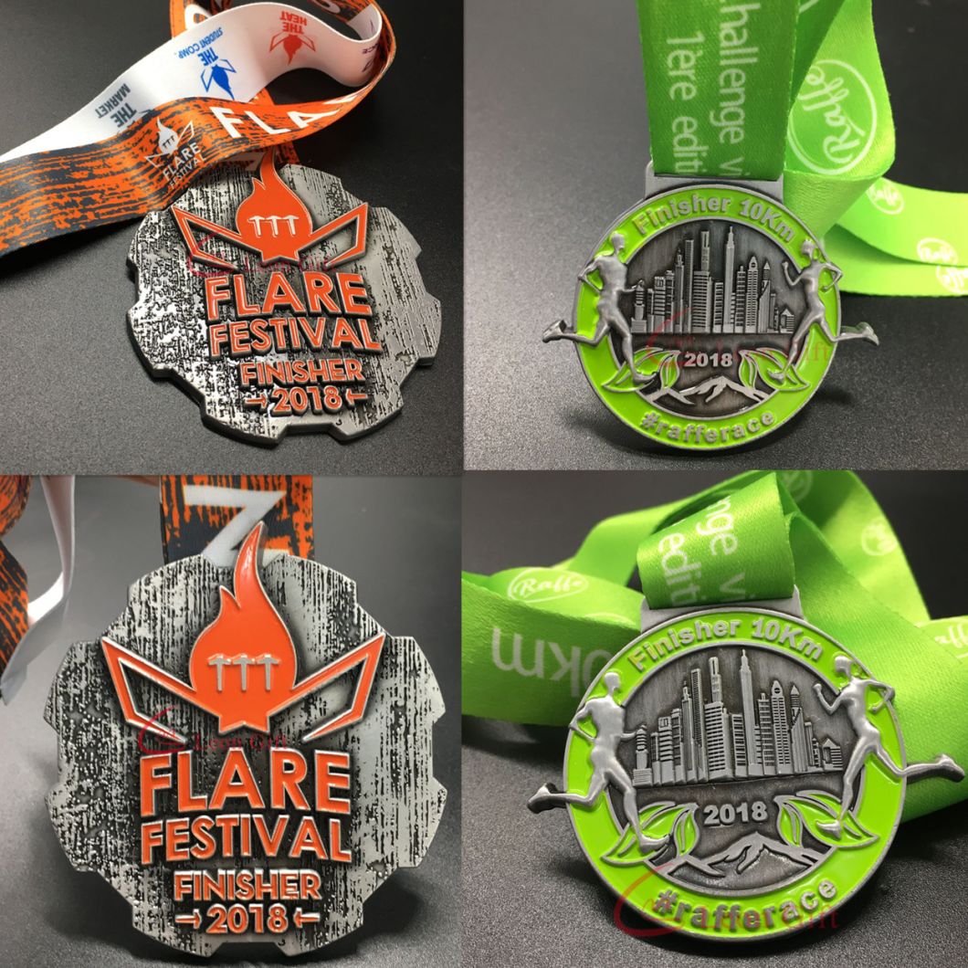 Factory Custom Running Marathon Metal Medal