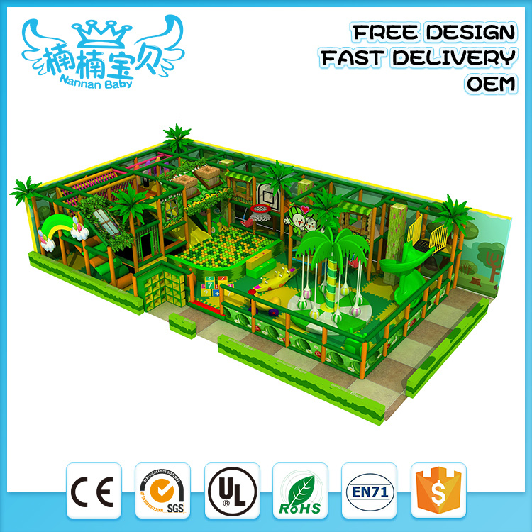 Latest Commercial Children Wood Plastic Indoor Playhouse