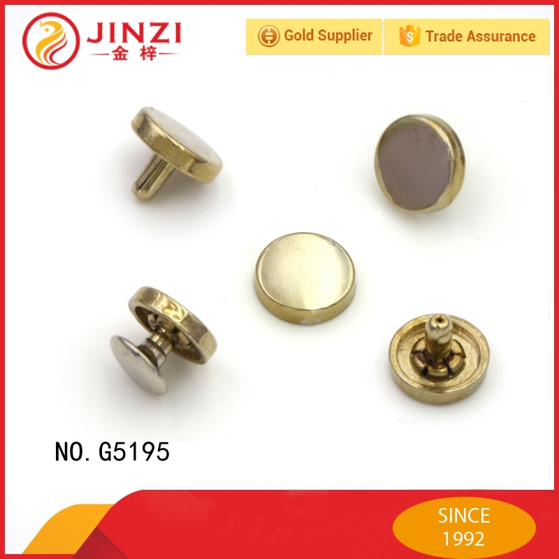 12mm Metal Flat Blind Rivet for Bags/Garments/Shoes Accessories