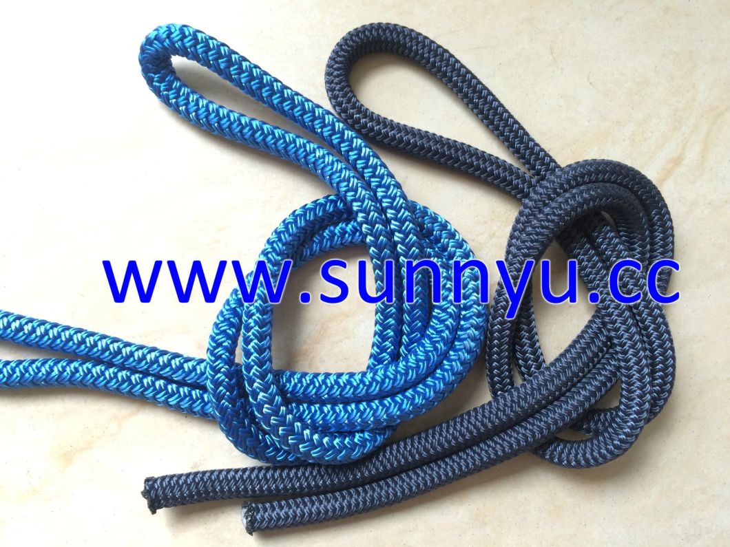 10mm to 36mm PP/Polyester Braided Rope Polypropylene Double Braided Rope