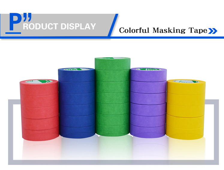 Shanghai Yg Masking Tape Colorful Craft Masking Tape Direct Selling Custom