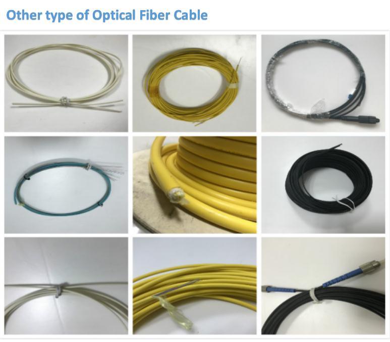 1/2core LSZH G657A2 Indoor Drop Cable Optical Fiber Cable with Strengthen Member