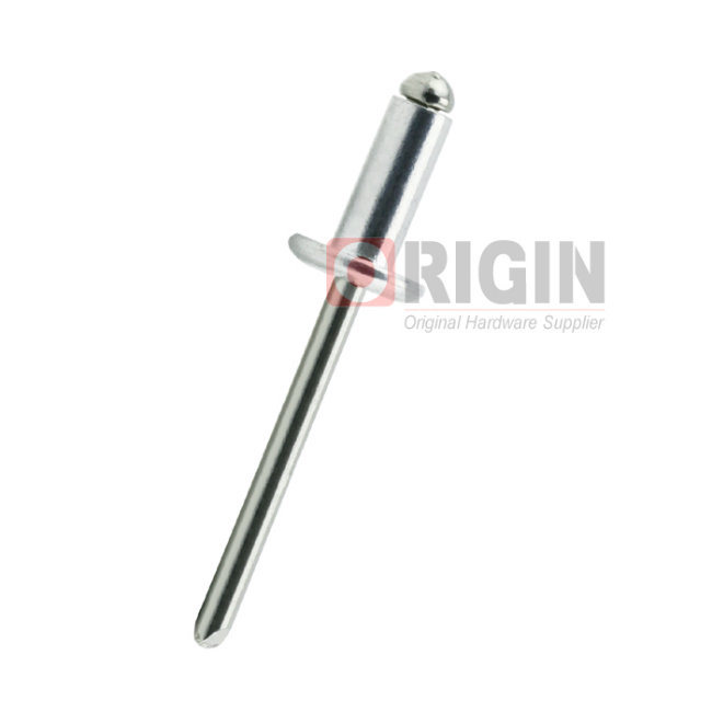 Aluminum 5056/Stainless Steel Open Type Pop Blind Rivets