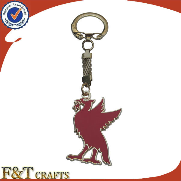 Custom Zinc Alloy Live Animal Metal Horse Keychain (FTKC1713A)