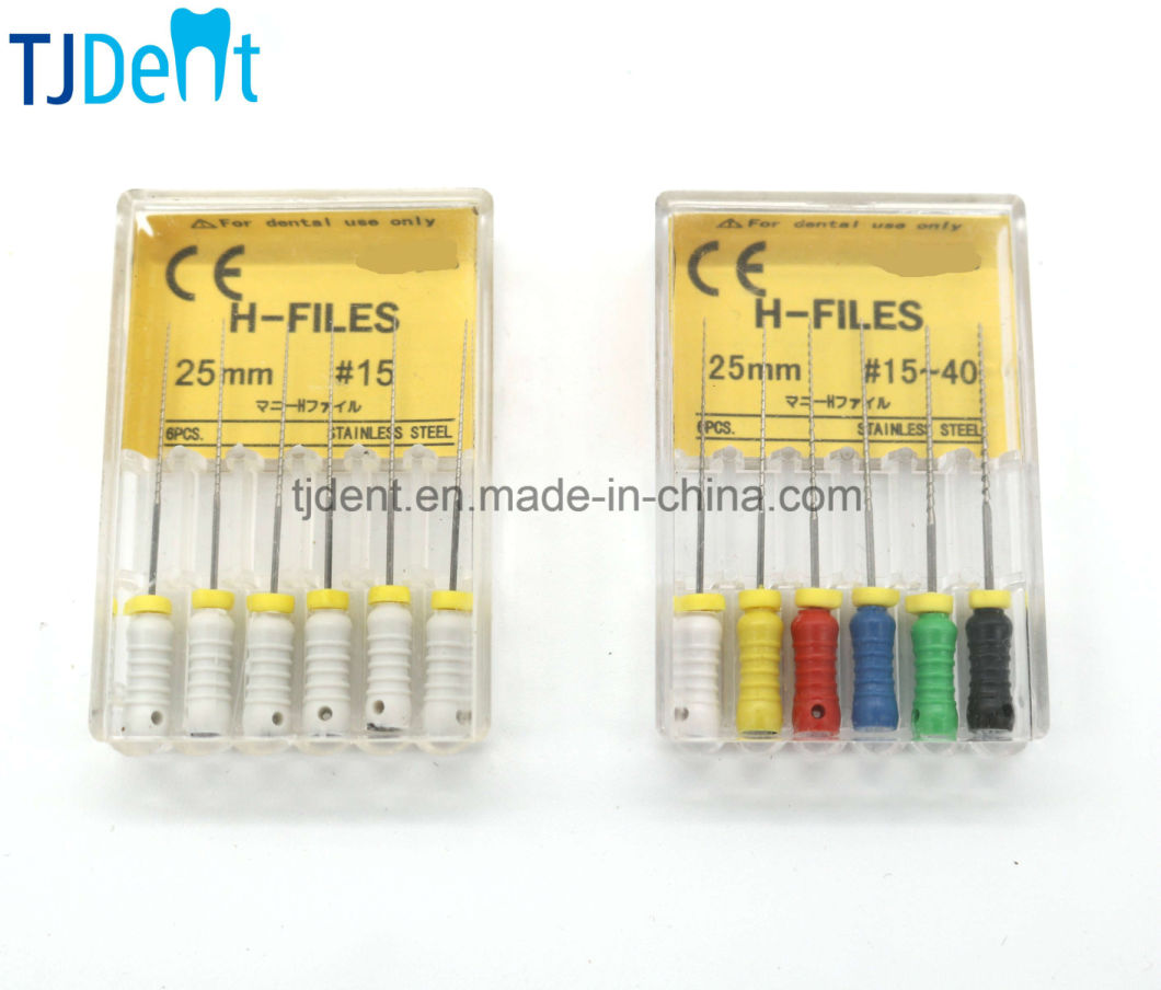 Dental Root Canal Endodontics Stainless Steel H Files