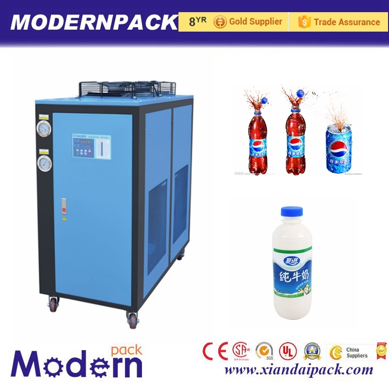 Continuous Type Water Chilling Machine Air Cooling for Carbonated Beverage