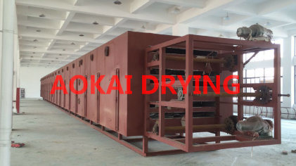 Conveyor Drying Machine with Polyester Coated Mesh Belt