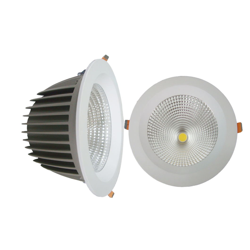 High Lumen 10W/15W/30W Round Recessed Ceiling COB LED Downlight