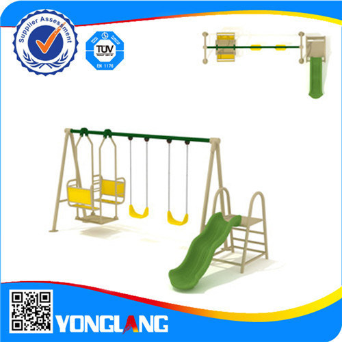 Used Outdoor Playground Plastic Slides and Slide for Sale (YL-QQ002-05)