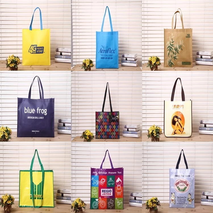 Sublimation Printing Non Woven Shopping Bag for Vegetable Trolley Bag