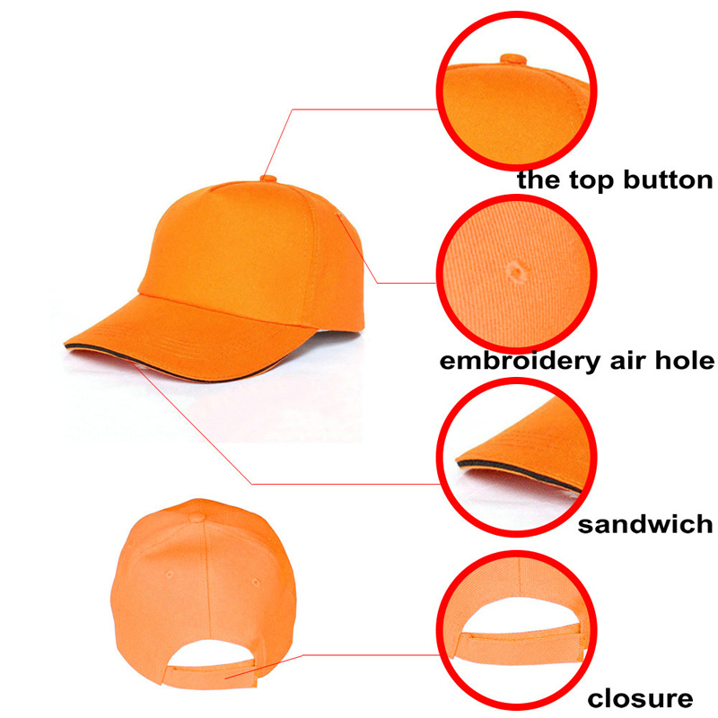 Different Size Customed 100% Acrylic Sports Cap