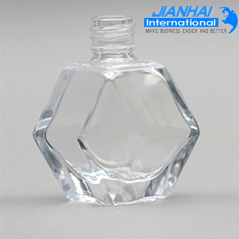 Wholesale Clear Glass Nail Polish Bottle