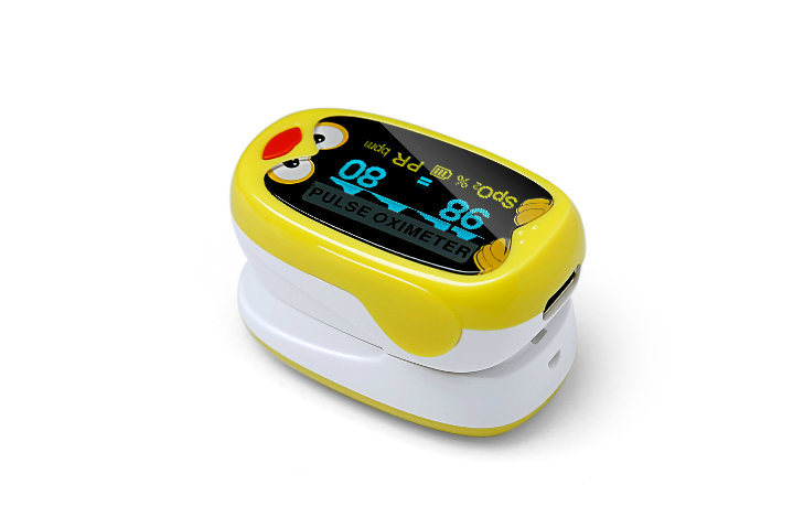 OLED Display Medical Finger Pulse Oximeter Pediatric Use with Ce