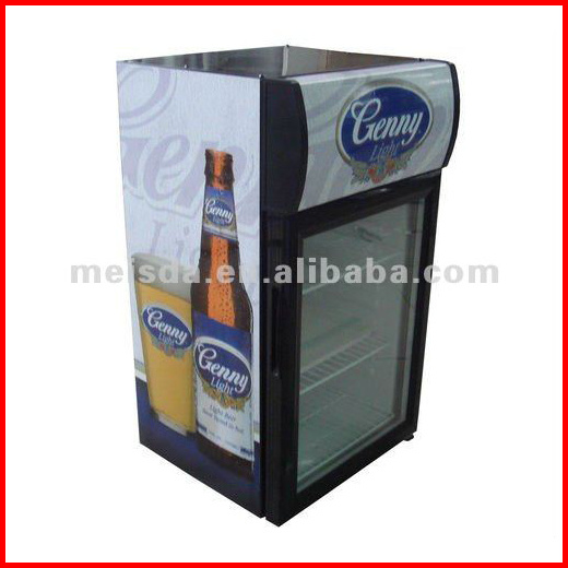 Soft Drink Glass Display Cabinet