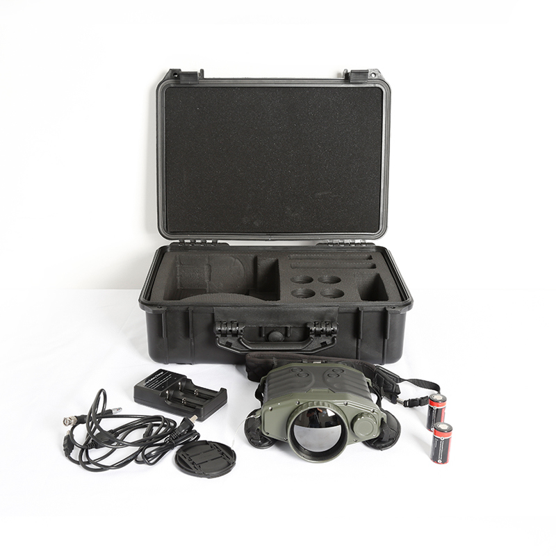 Long Range Mobile Surveillance Portable Thermal Imaging Binocular Camera