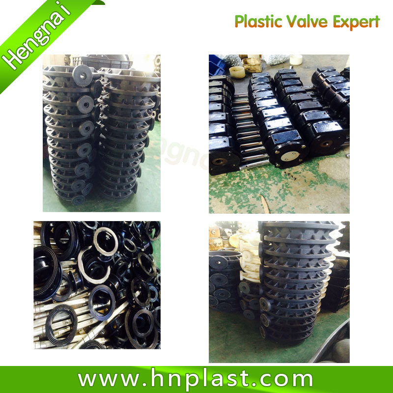 Plastic PVDF Level Operated Wafer Butterfly Valve