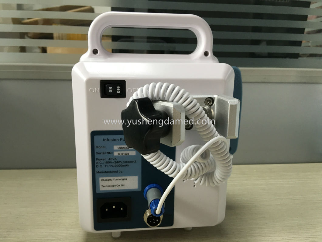 Drug Library New Mode Intravenous Multi-Function Portable Medical Infusion Pump