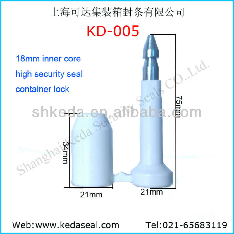 Bullet Barrier Container High Security Bolt Seal for Transport (KD-005)