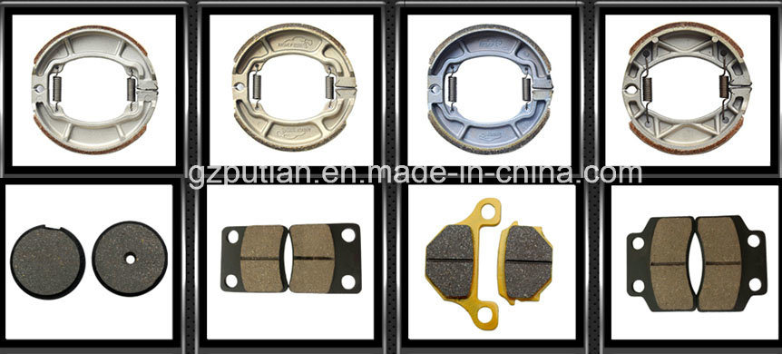 Wy125 Best Price Motorcycle Parts Brake Shoe of Wh125