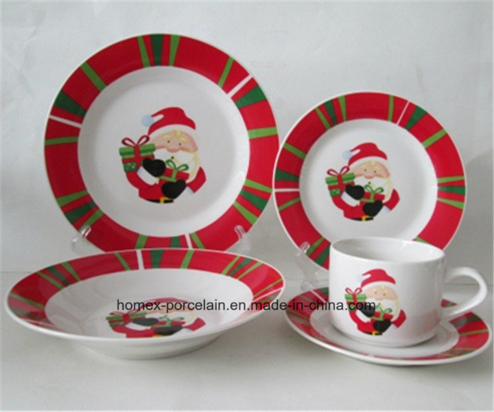 Christmas Porcelain Tableware Set