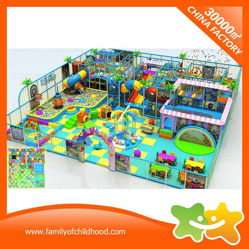 Multifunctional Indoor Fitness Play Equipment Soft Play Area for Children