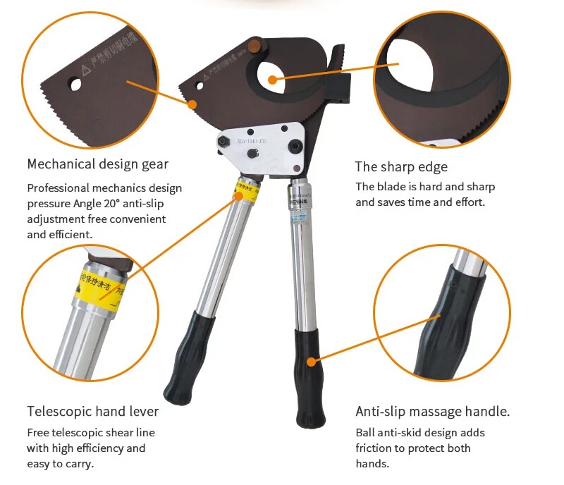 Power Big Copper Wire Cable Cutters