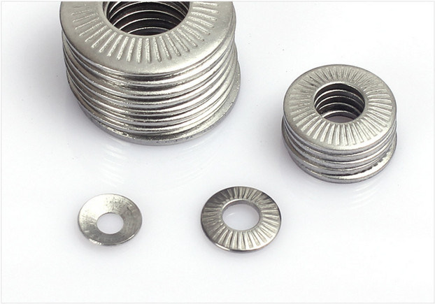 Stainless Steel Knurling Disc Washer