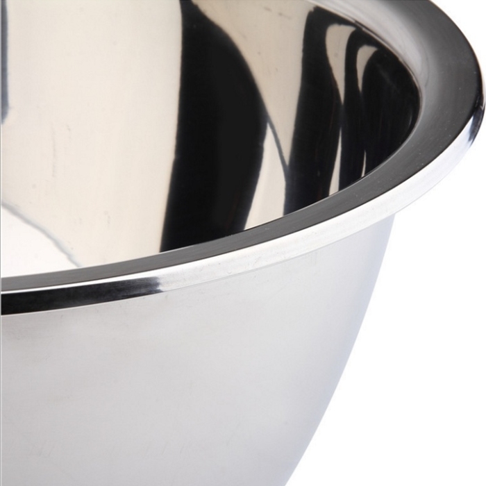 201 Multi-Size Thickened Stainless Steel Mixing Bowl Salad Bowl /Stainless Steel Hand Washing Basin