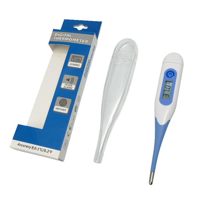 Wateproof Digital Flexible Thermometer with Feverline Indicator