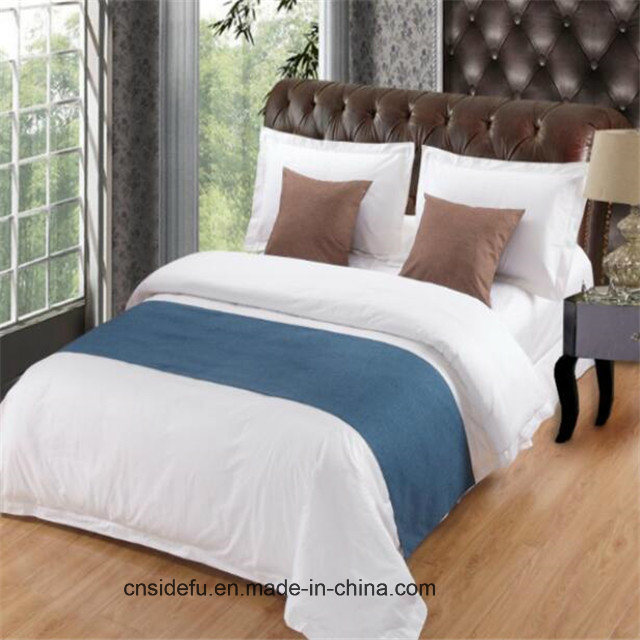 Hotel Decorative Green Grey Red Blue Bed Runner