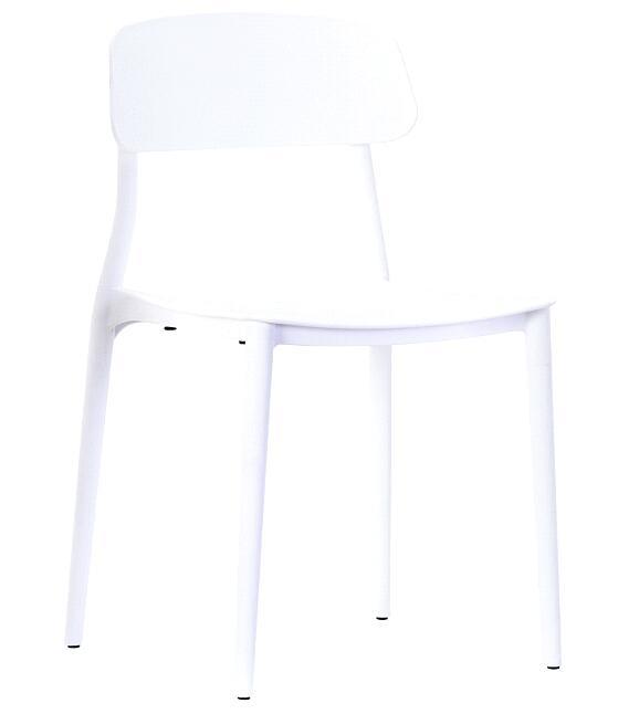 Modern Style One Piece Plastic Dining Restaurant Leisure Chair (106A)