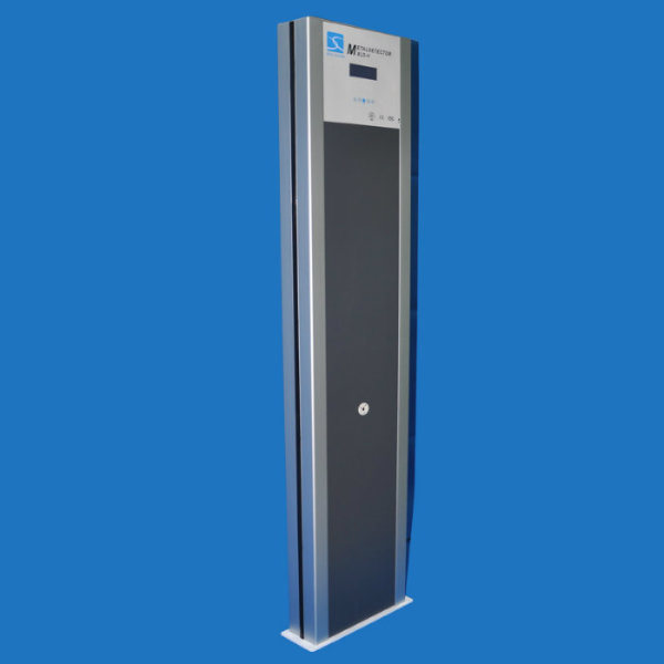 5 Zones Portable Single Post Digital Walk Through Metal Detector