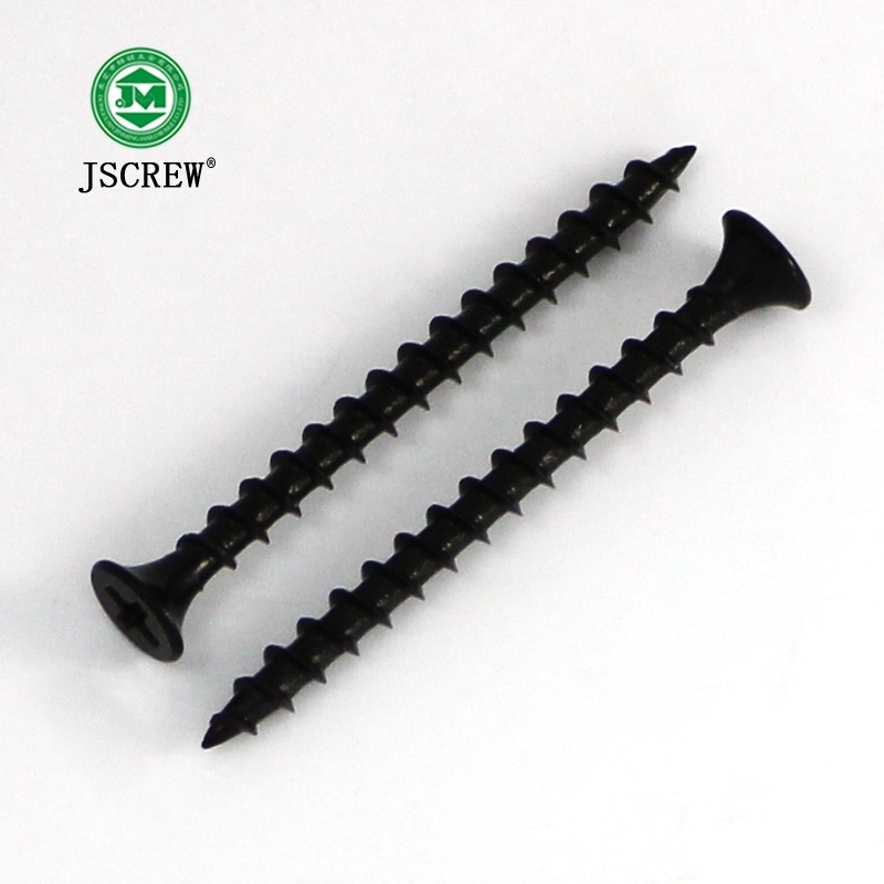 Factory Price High Quality Drywall Black Screw for Wood