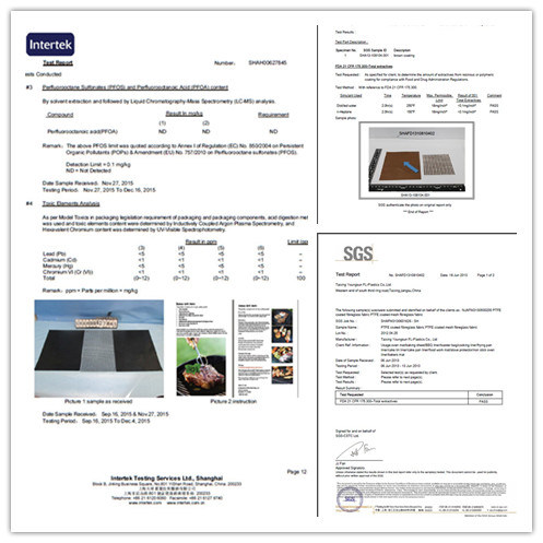 2016 Hot Selling Nonstick Reusable Baking Sheet with FDA LFGB Approval