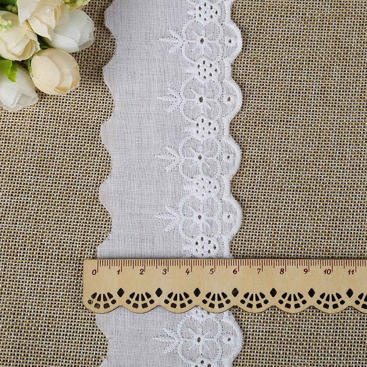 Wholesale High Quality More Design Cotton Lace Trim for Garment